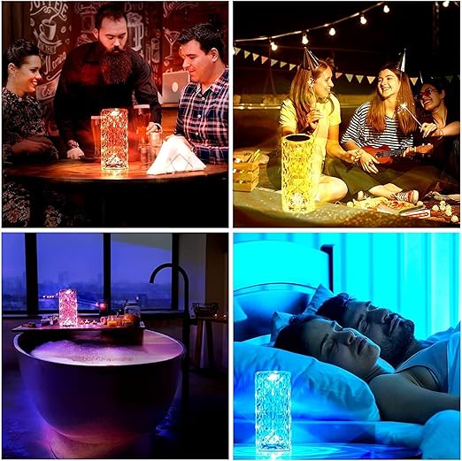 🌟Rechargeable CrystalGlow™ Magic Lamp 💎✨